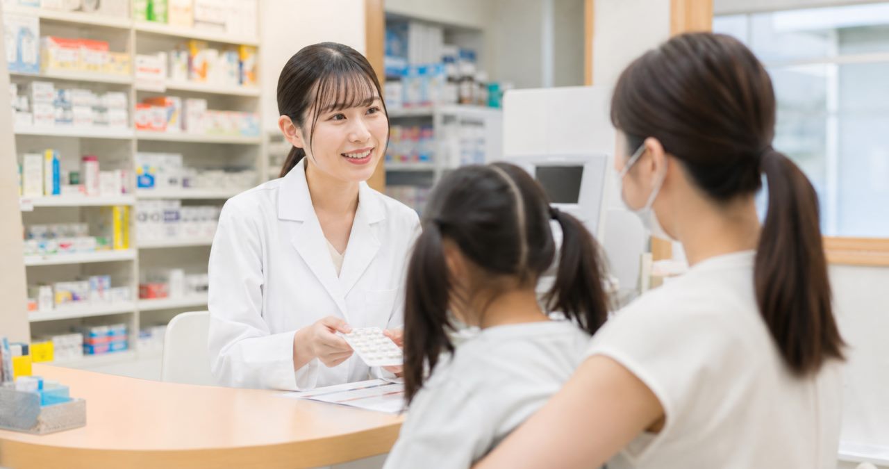 小児科処方が多い薬局の業務、繁忙時間、研修を転職前に確認する方法を解説します。について確認する薬剤師のイメージ