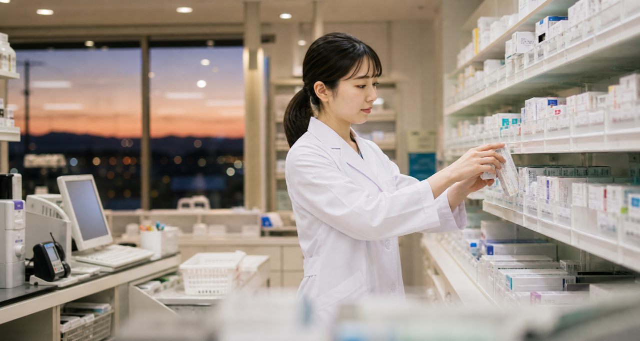 職場比較について確認する薬剤師のイメージ