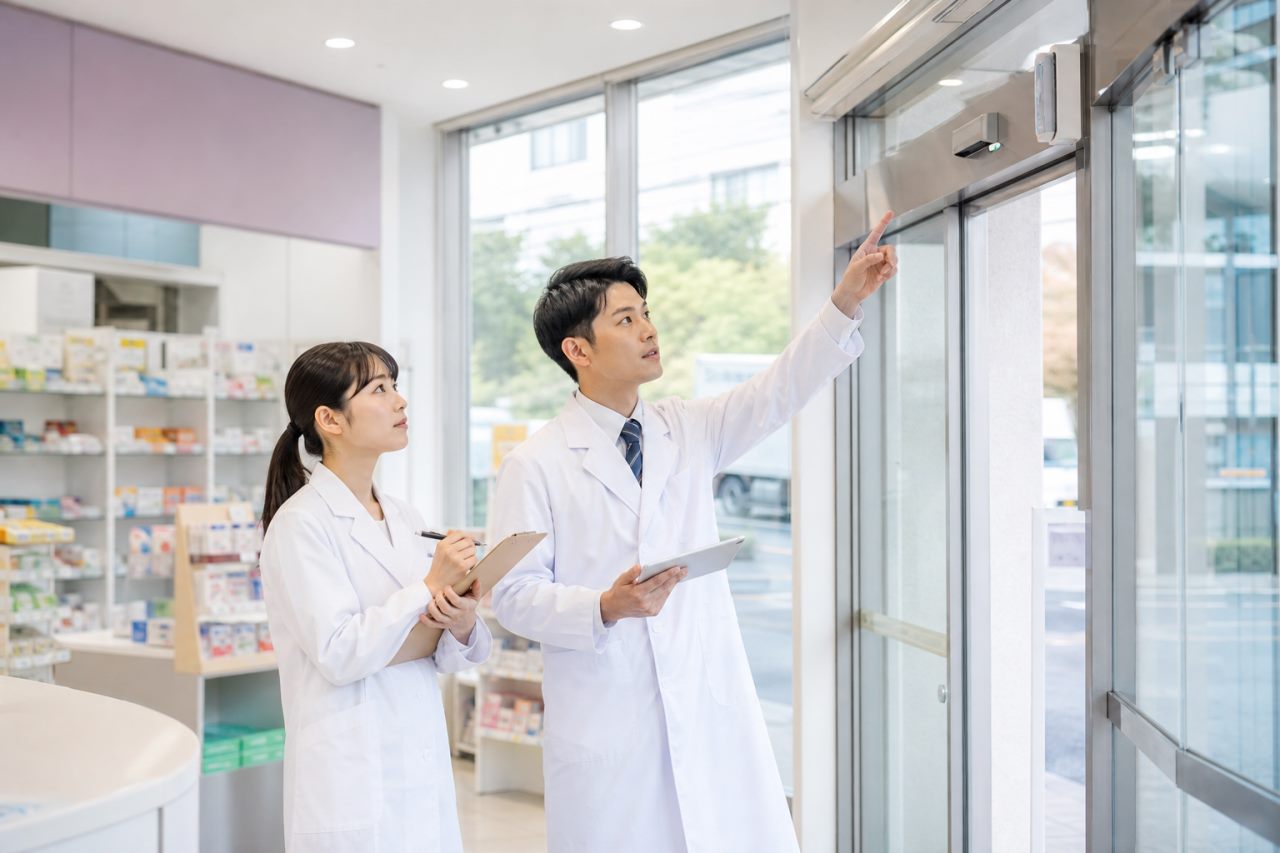 薬局の防犯設備、閉店時の安全確認、単独勤務を求人選びの観点から解説します。について確認する薬剤師のイメージ